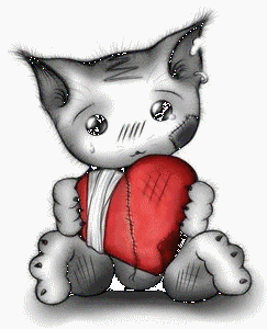 Gif animé amoureux triste